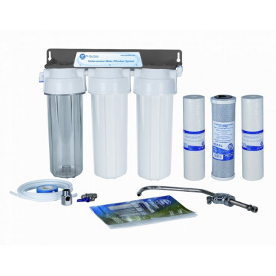 Фільтр AQUAFILTER FP3-2 триступенева система під мийку