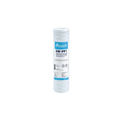 Картридж із поліпропіленової нитки Ecosoft 2,5"x10" 1 мкм