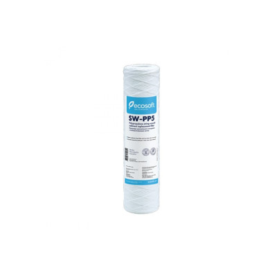 Картридж із поліпропіленової нитки Ecosoft 2,5"x10" 5 мкм