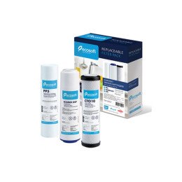 Комплект картриджів Ecosoft 1-2-3 для зворотного осмосу