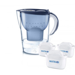 Фільтр-глечик BRITA Marella XL Синій + 3 картриджа
