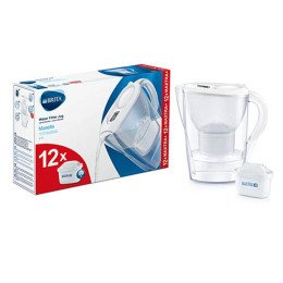 Фильтр-глечик BRITA Marella Cool біла і 12 картриджів Maxtra+